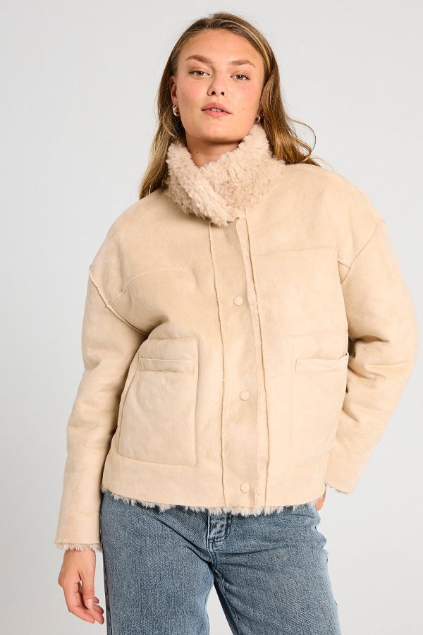 FQBAMBI-  JACKET - BEIGE Zu verkaufen – Bild 5